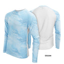 Mobile Cooling Technology Shirt Men's Cooling Long Sleeve Shirt - Ocean Heated Clothing