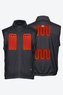 Mobile Warming Technology Baselayers Heated BT Base Layer Vest Unisex - Black Heated Clothing