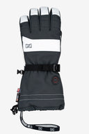 Mobile Warming Technology Gloves Aerial Heated Snow Glove Women's - White/Grey Heated Clothing - product view 3