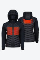 Mobile Warming Technology Jacket Ventani Hybrid Heated Jacket Women’s - Black Heated Clothing