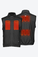 Mobile Warming Technology Baselayers Squall Heated Base Layer Vest Unisex - Black Heated Clothing