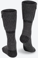 Mobile Warming Technology Sock Wool Crew Heated Sock Unisex - Dark Grey Heated Clothing - product view 3