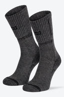 Mobile Warming Technology Sock Wool Crew Heated Sock Unisex - Dark Grey Heated Clothing - product view 5