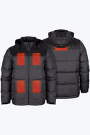 Mobile Warming Technology Jacket Summit Down Heated Jacket Men's - Grey/Black Heated Clothing