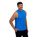 Mobile Cooling Technology Tank Men's Cooling Tank Top - Blue Heated Clothing