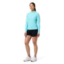 Mobile Cooling Technology Hoodie Women's Cooling Hooded LS Shirt - Sky Heated Clothing