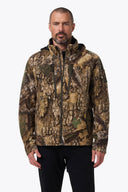 Mobile Warming Technology Jacket APX Heated Fleece Camo Jacket Men's - APX Realtree Heated Clothing