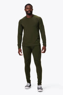 Mobile Warming Technology Baselayers Baselite Heated Baselayer Shirt Men’s - Forest Green Heated Clothing - product view 5