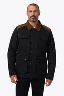 Mobile Warming Technology Jacket Ranch 3/4 Jacket Men's - Black Heated Clothing