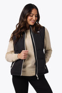 Mobile Warming Technology Vest Crest 2.0 Down Vest Women's - Black Heated Clothing - product view 6