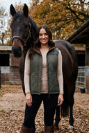 Mobile Warming Technology Vest Duke Heated Vest Women's - Forest Green Heated Clothing - product view 5
