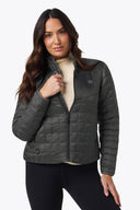 Mobile Warming Technology Jacket Outrider Heated Jacket Women's - Dark Charcoal Heated Clothing